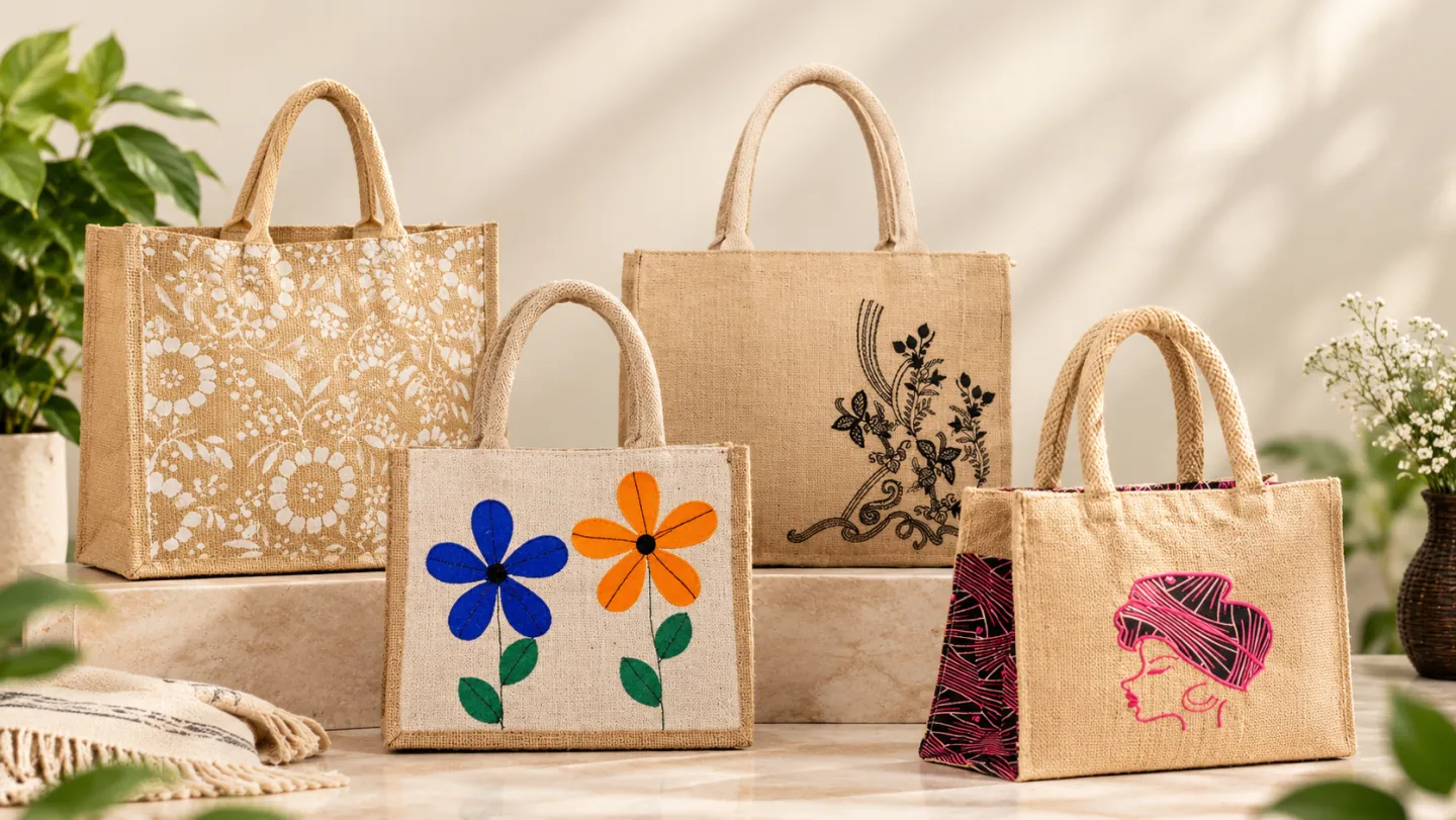 Premium Eco-Friendly Jute Tote Bags